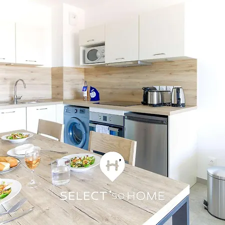 Appartement Select' - T2 à Saint-clair Au Lavandou Dans Résidence Neuve Avec Piscine - 180sud-b12 *